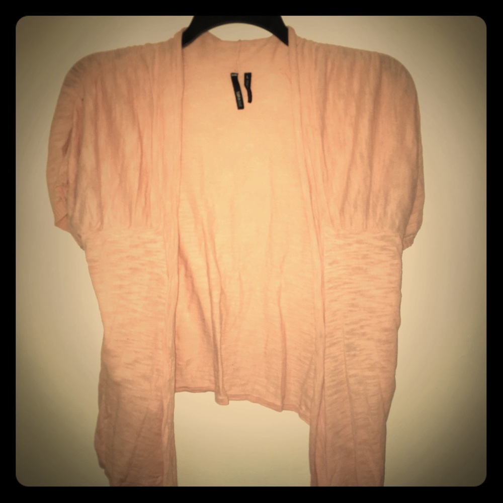Soft Blush Cover Shrug Sweater
