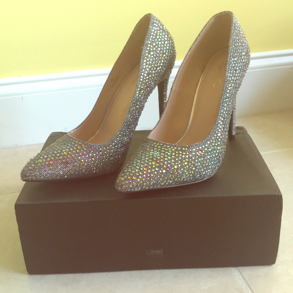 Rhinestone Heels