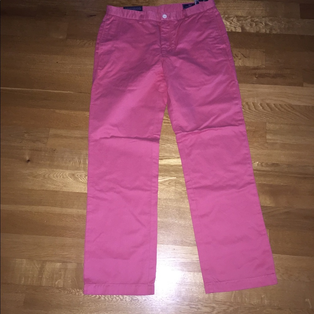 Men's size 33 x 32 red vineyard vines