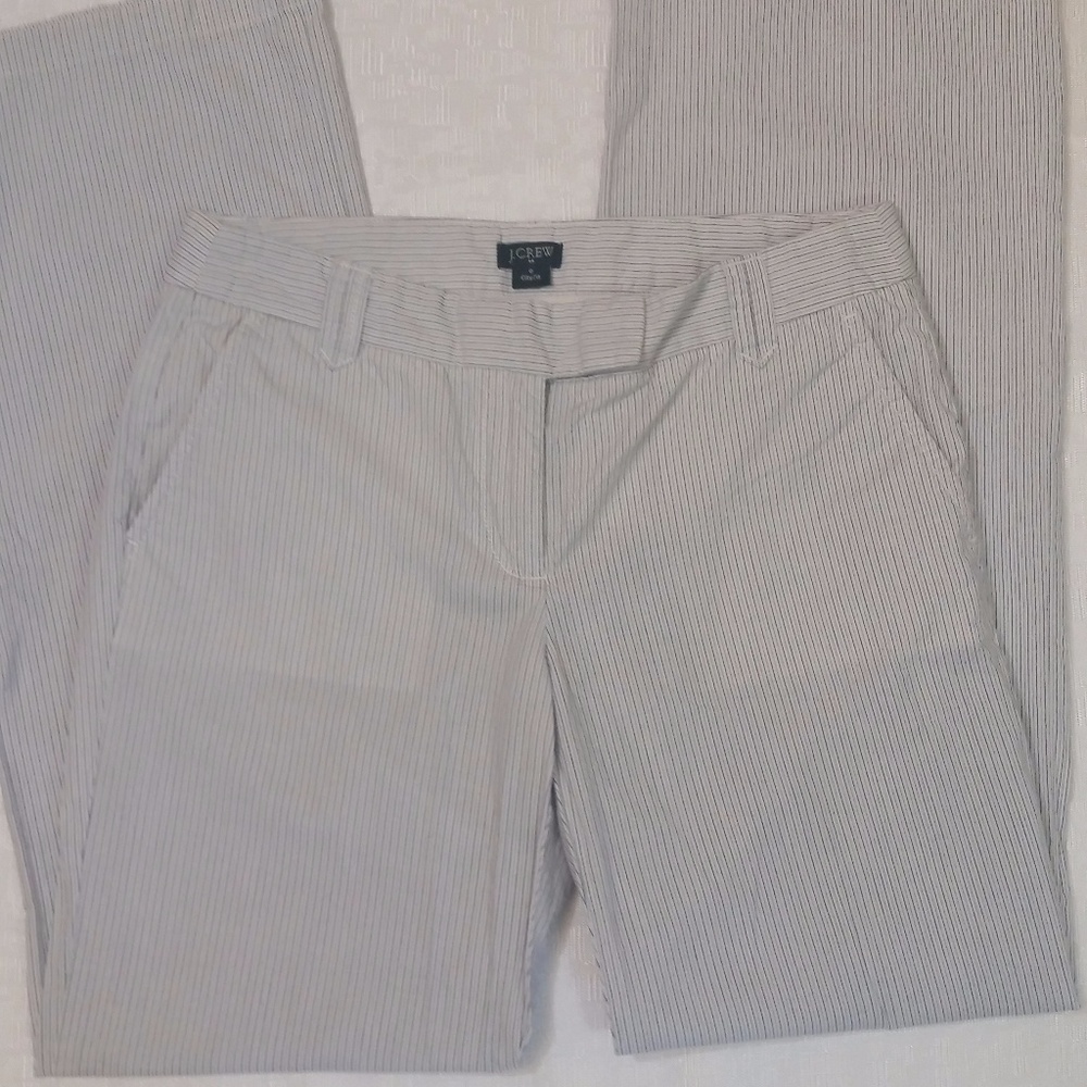 J.Crew Striped Pants Size 0 Chinos Dress Casual