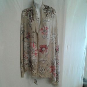 NWT Cejon dressy floral scarf/shawl