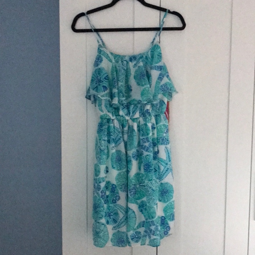NWT XS Lilly for Target Dress in Sea Urchin