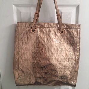 Rose Gold Michael Kors Tote