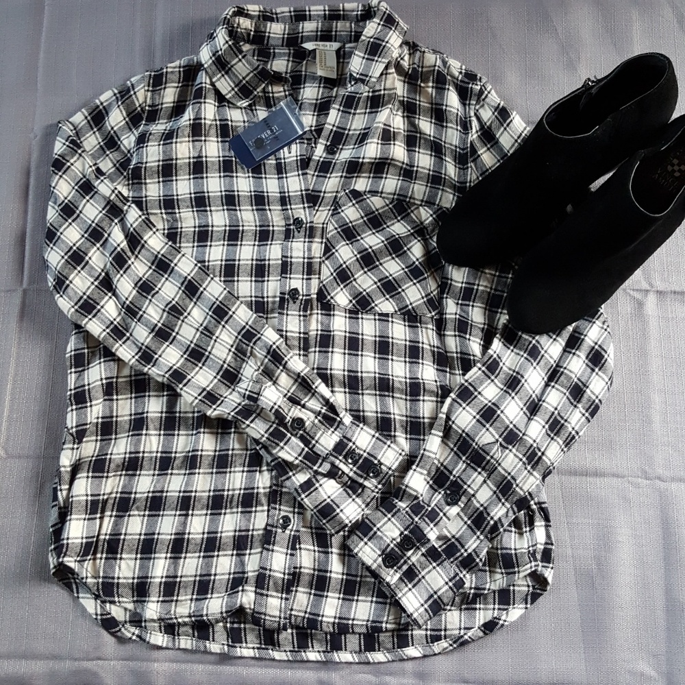 HP!* NWT Forever 21 Soft Flannel