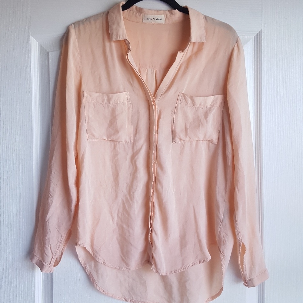 Cloth & Stone by Anthropologie Button Down Blouse