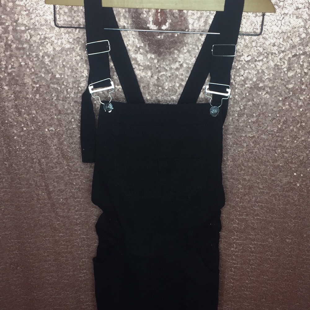 DISTRESSED OVERALLS - Picture 3 of 3