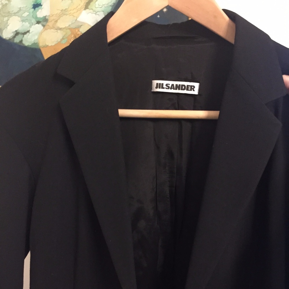 Jill Sander black blazer