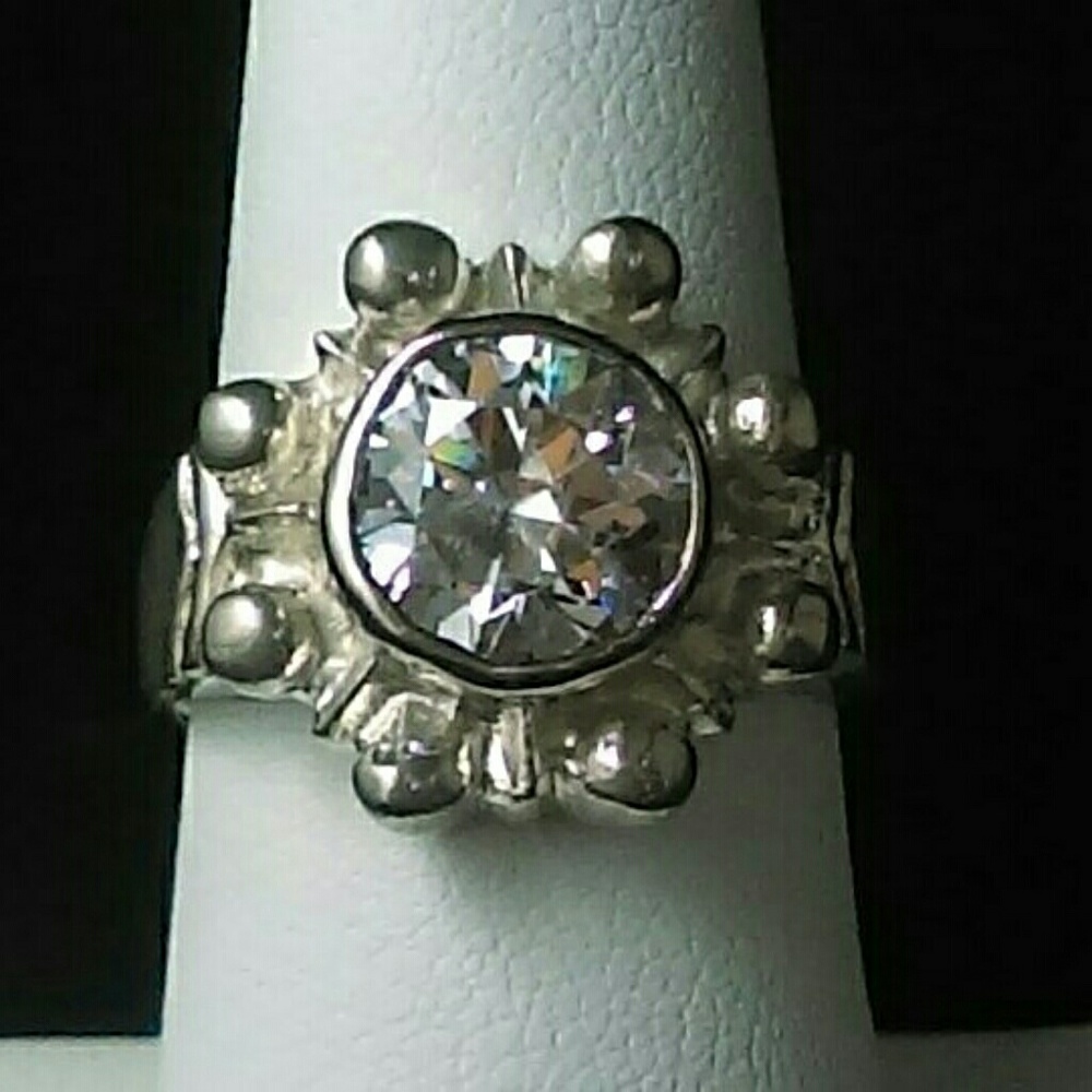 Sterling Silver CZ ring