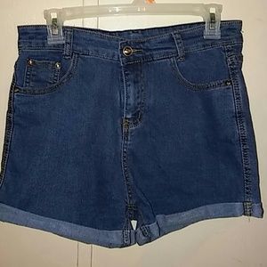 Pair of high waisted shorts by fashion Sz 7/8