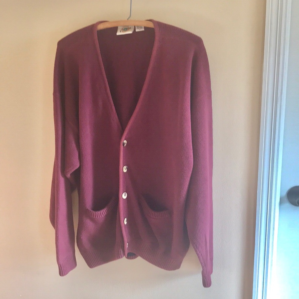 Vintage “grandpa” cardigan