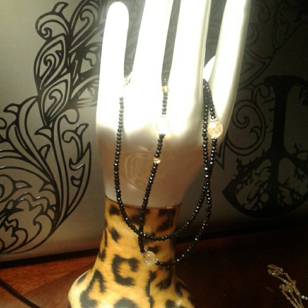 Black Stone necklace