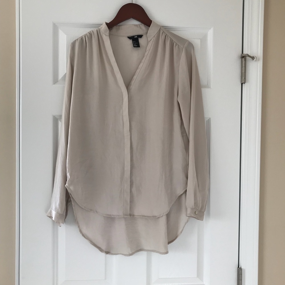 H&M Tan Blouse