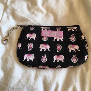 Vera Bradley Coin ID Purse - Pink Elephant