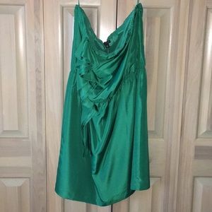 Anne Taylor Strapless Dress