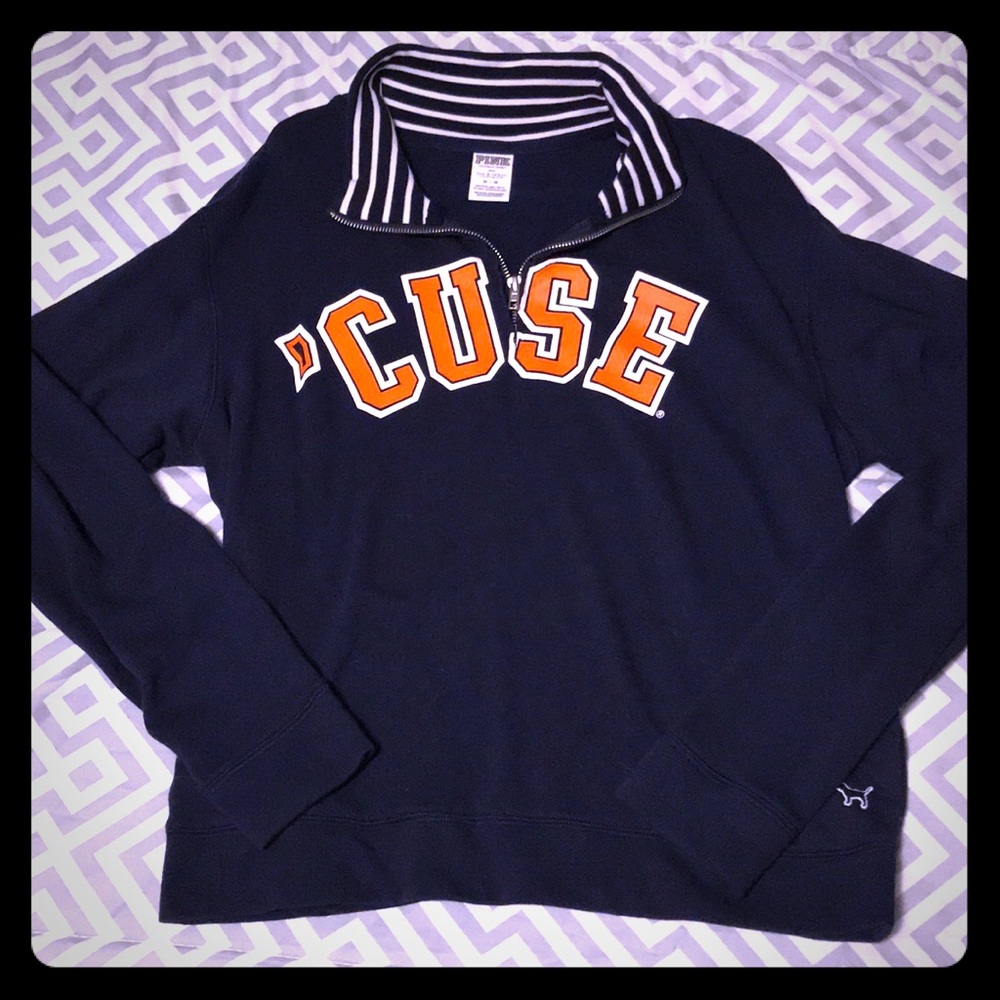 💙🧡VS PINK Syracuse Hoodie🧡💙