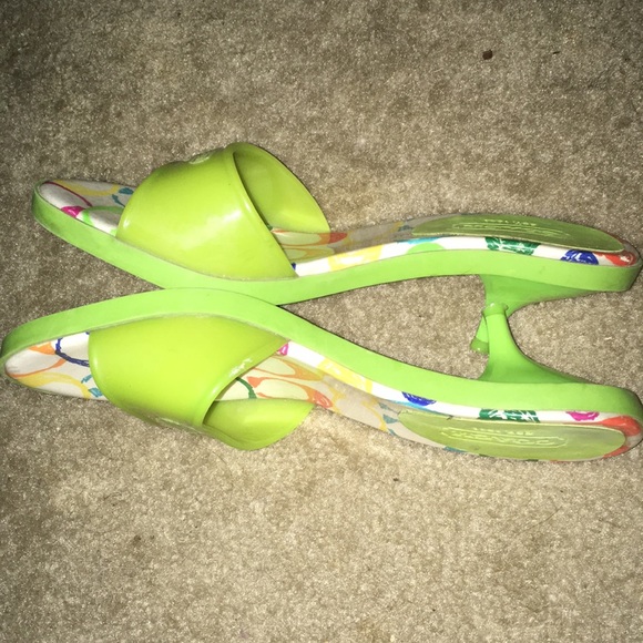 Coach Sandals EUC Size 6 - Picture 3 of 4