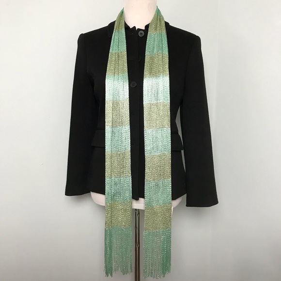 Noelle fringe scarf. NWT - Picture 2 of 5