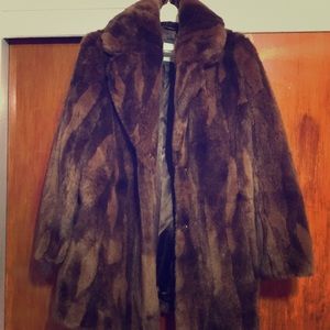 Abercrombie & Fitch Faux Fur coat