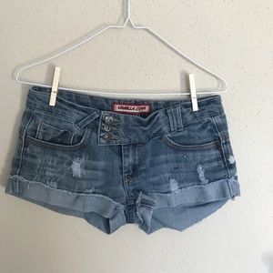 Vanilla Star Denim Shorts