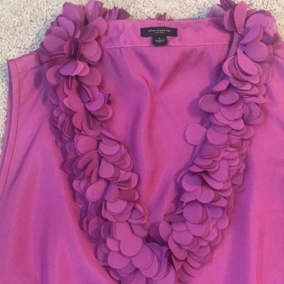 Silk Ruffle Blouse - Picture 2 of 3