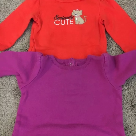 Carter's Other - Lot of two Carters, baby girl long sleeve tops