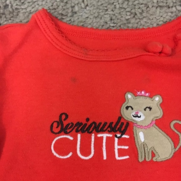 Lot of two Carters, baby girl long sleeve tops - Picture 4 of 4