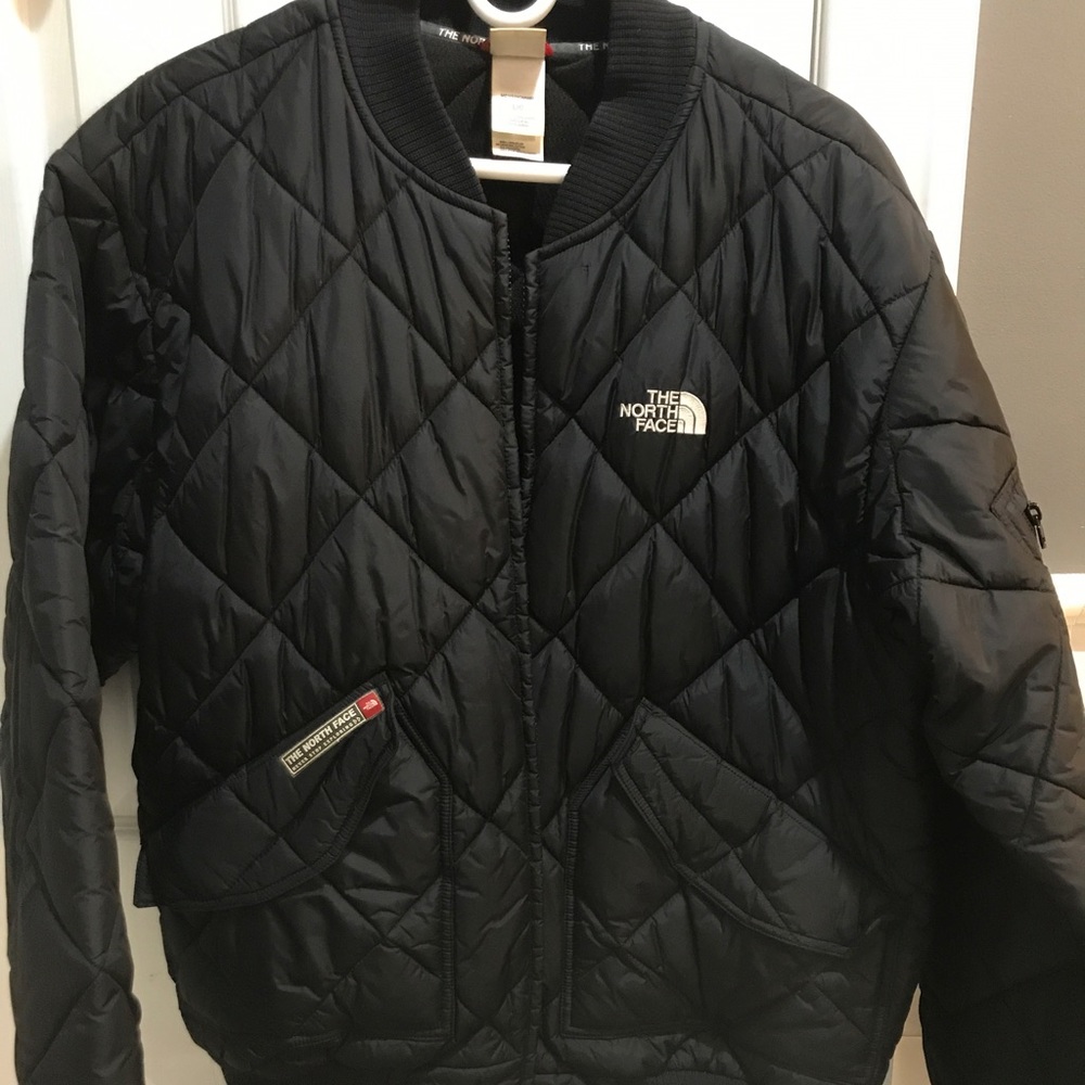 North Face Diamond Quilted Jacket