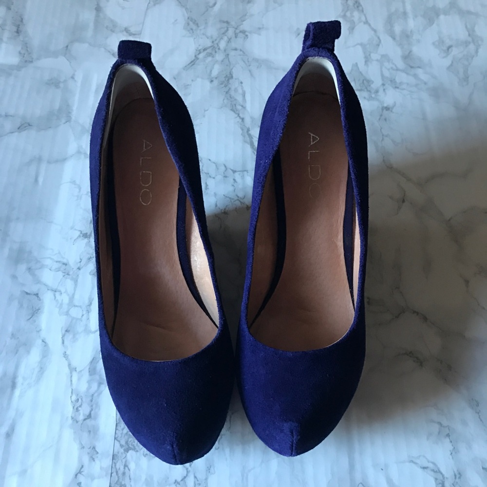 Aldo 💜 purple 💜 wedges with platform