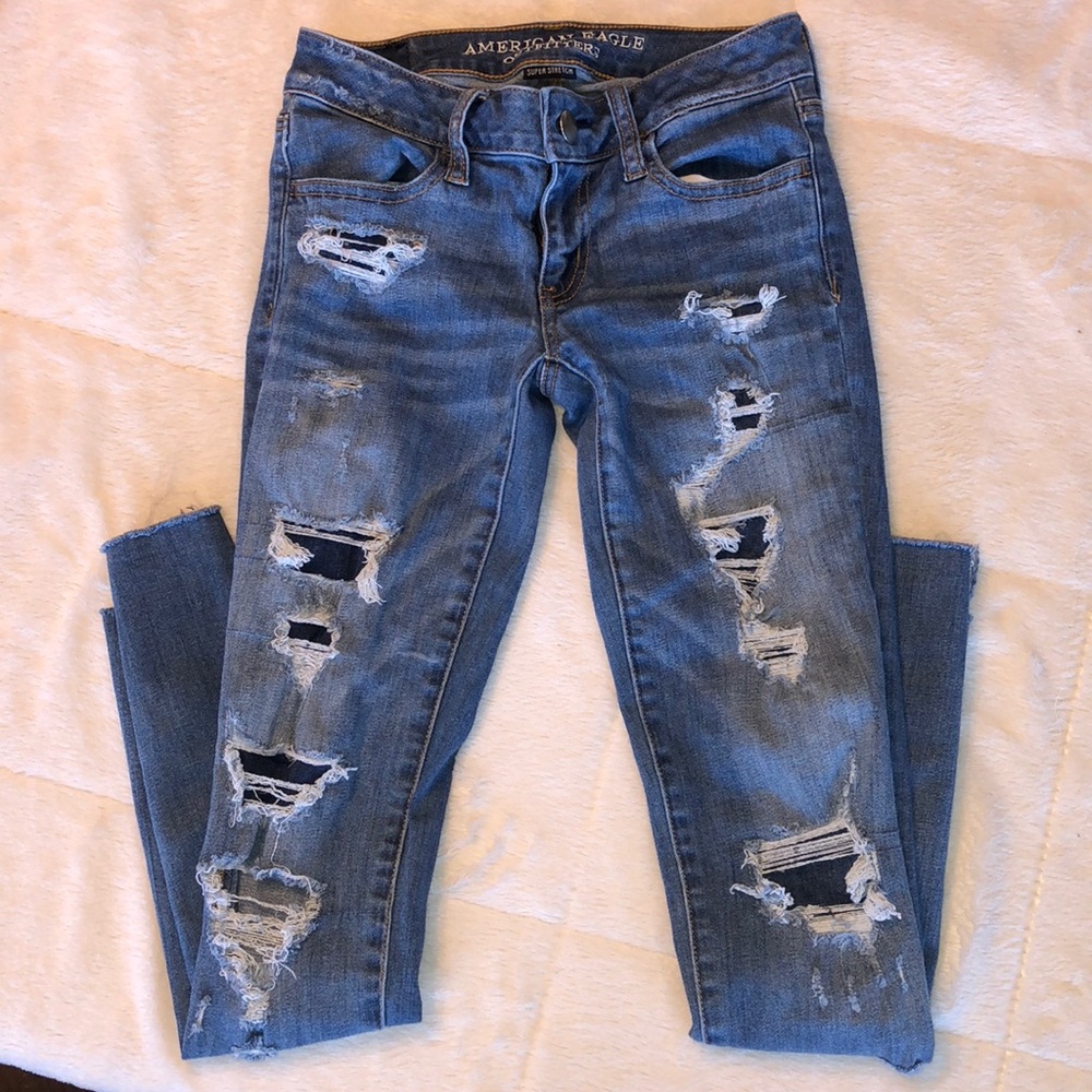 American Eagle Super Low Jegging