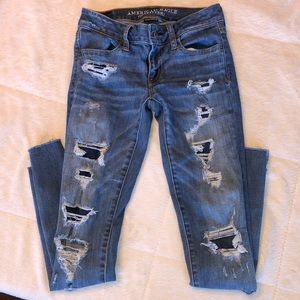 American Eagle Super Low Jegging