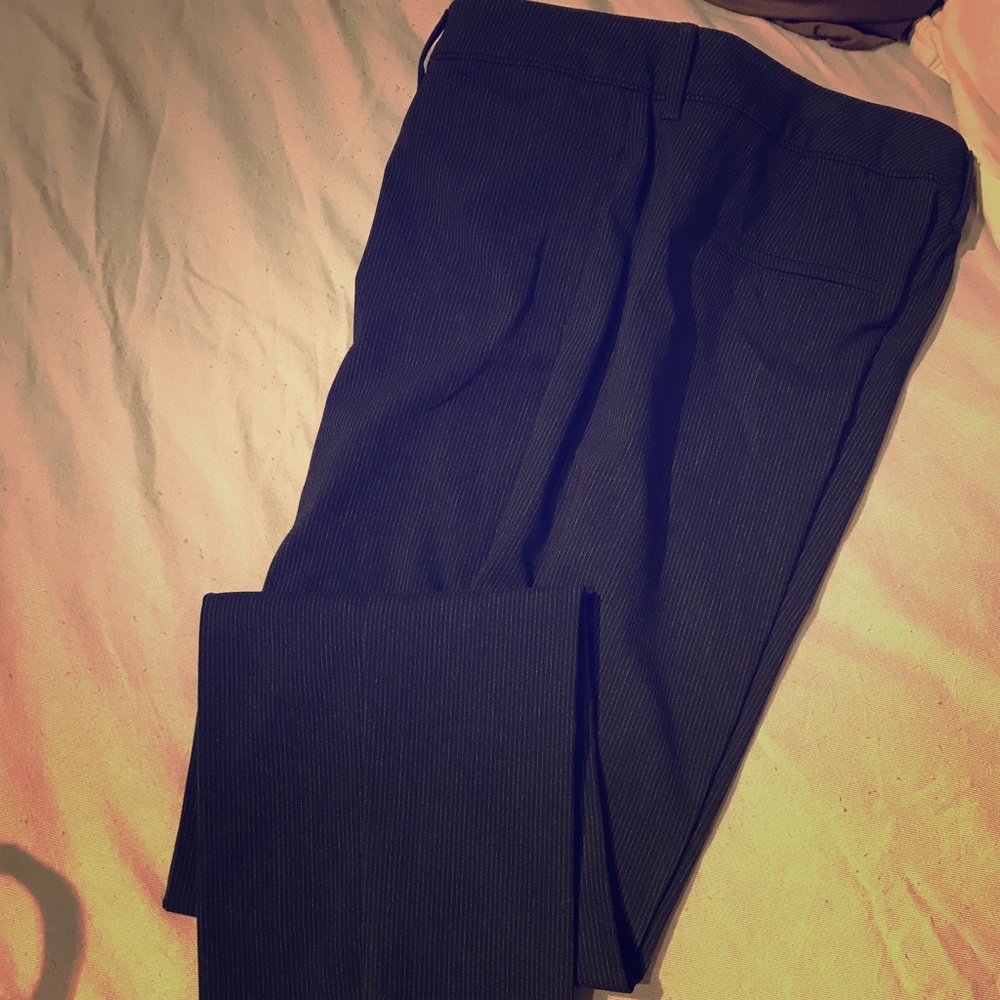 Classic pinstripe work trousers