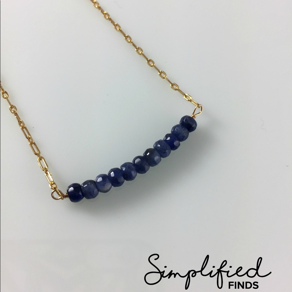 GF Blue Sodalite Necklace