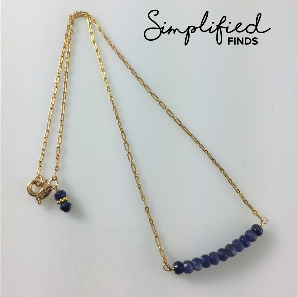 GF Blue Sodalite Necklace - Picture 2 of 4
