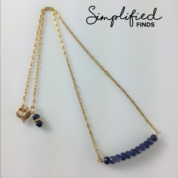 GF Blue Sodalite Necklace - Picture 2 of 4