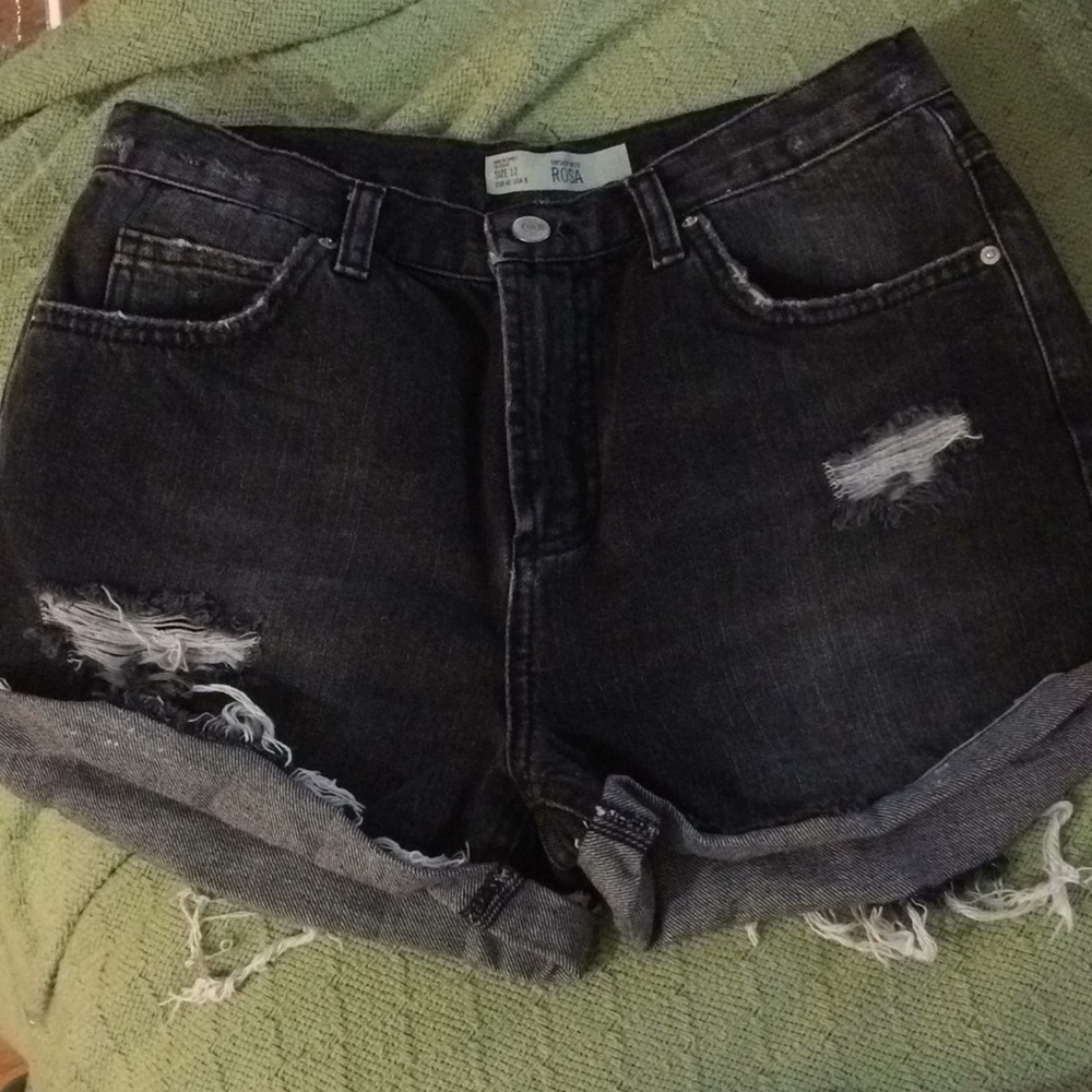 Rosa cut off JeAn shorts