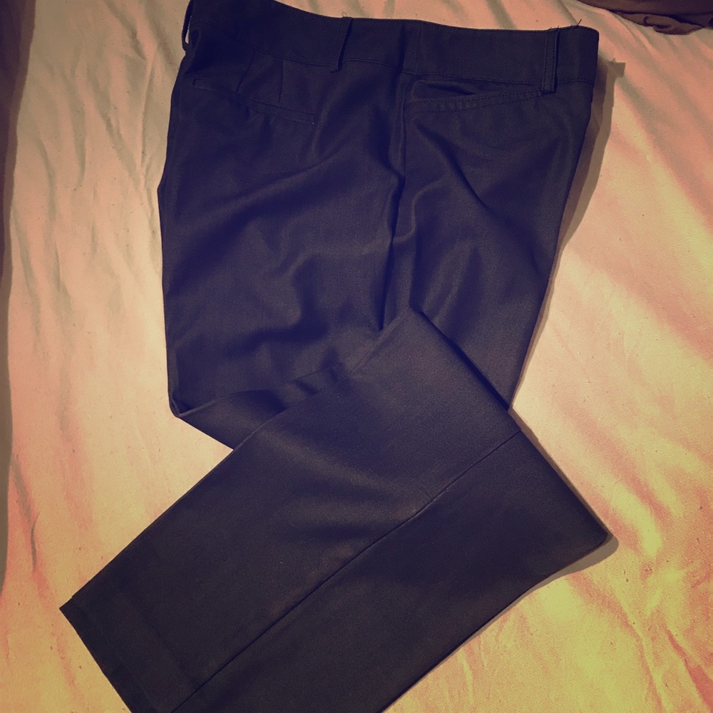 Black work trousers