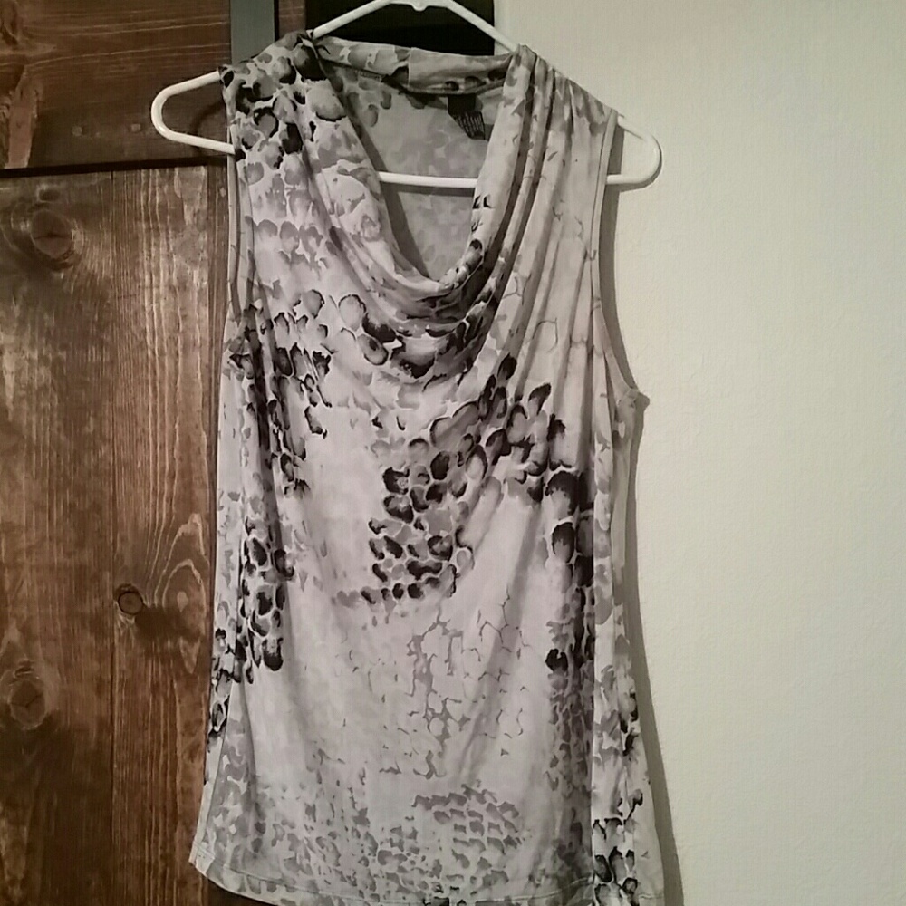 A snack skin print top