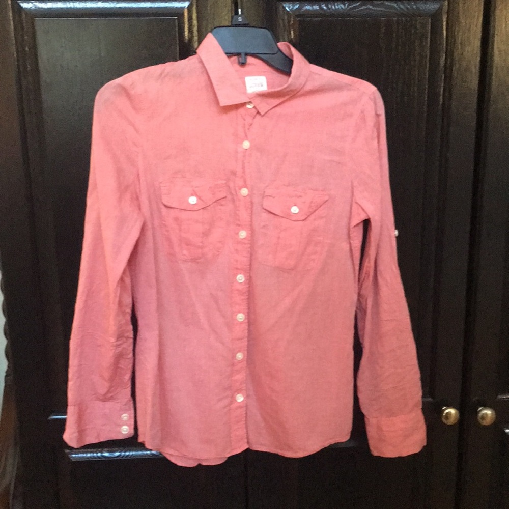 J crew button up