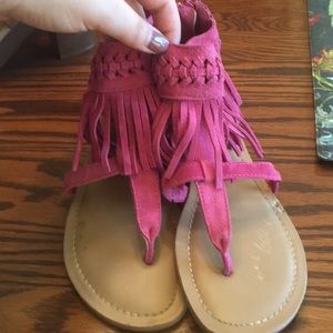Minnetonka sandals! Sz 7