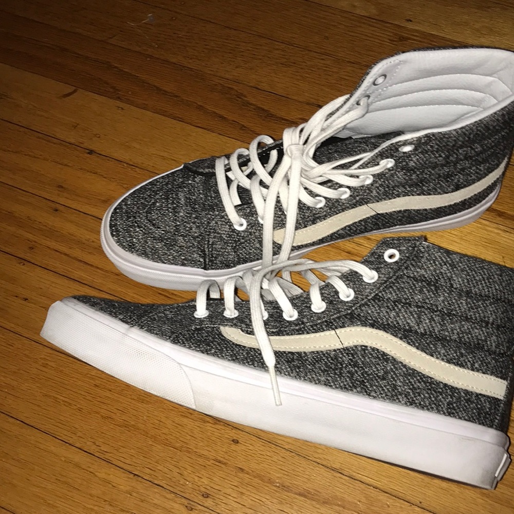Grey High top Vans