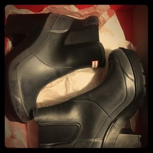 Hunter rain boots