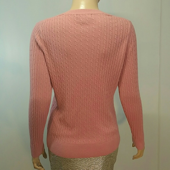 Designer Originals Luxurious Rose Soft Sweater SzL - Picture 4 of 6