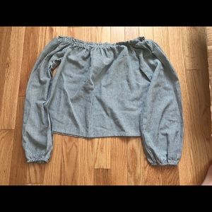 Off the shoulder top