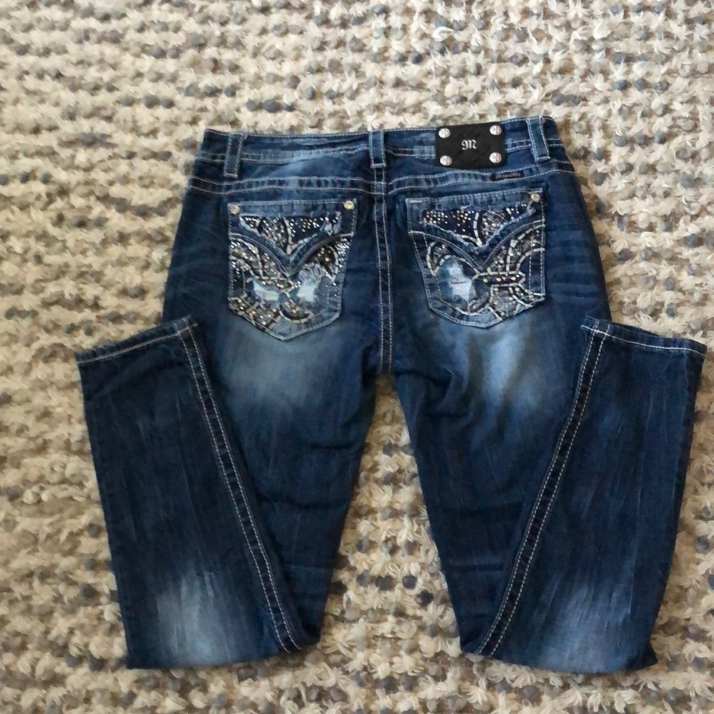 EUC miss me easy skinny jeans 31R