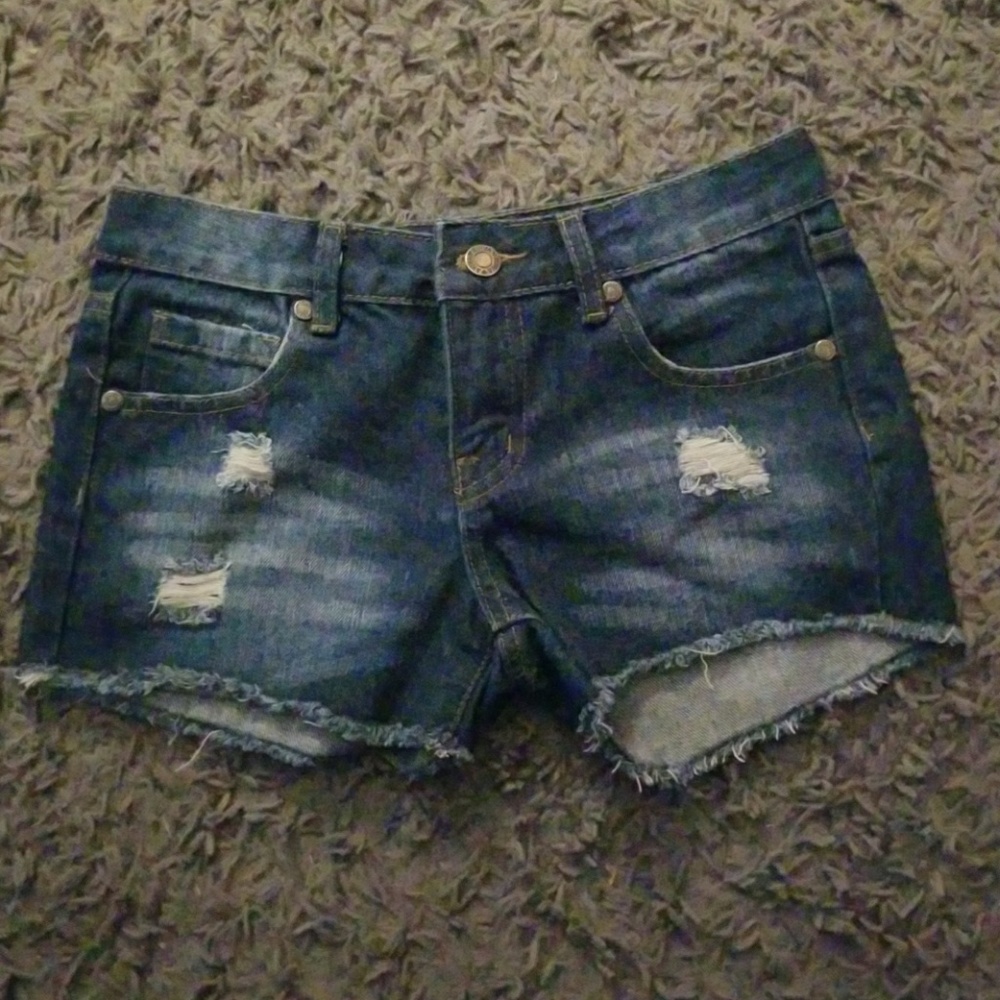 Girls Denim Shorts