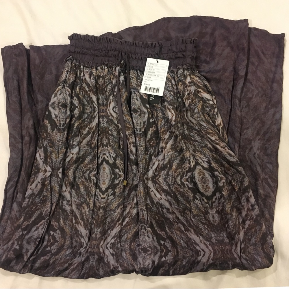 Anthropologie maxi skirt