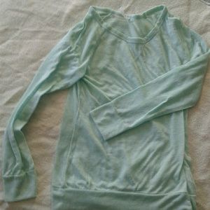 Light teal top