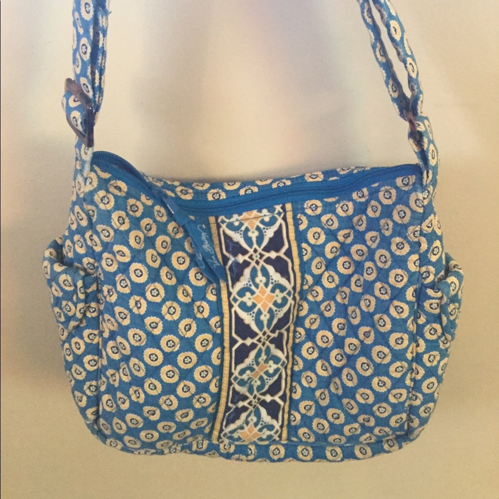 Blue and yellow Vera Bradley purse