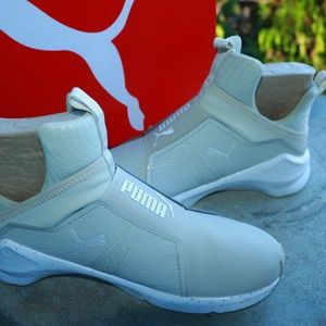 Oatmeal Puma Fierce Sneakers