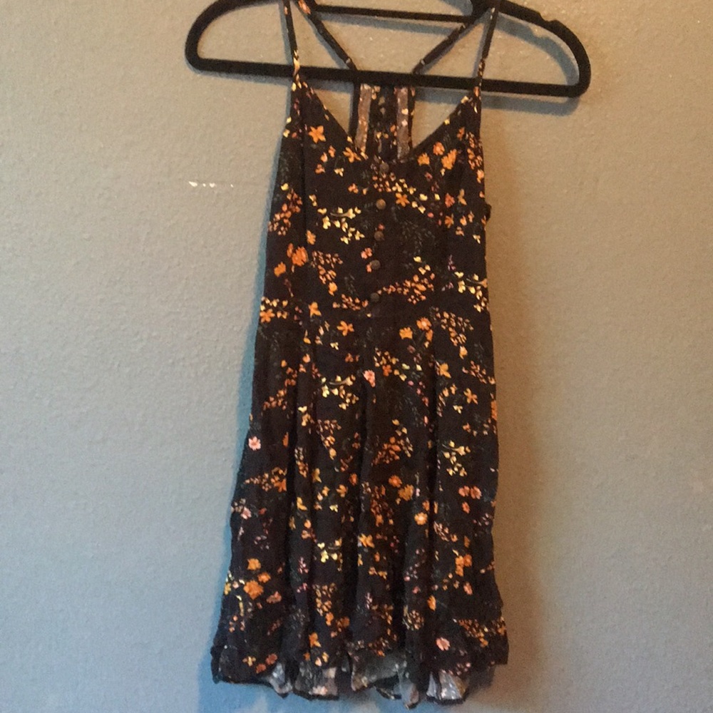 Black Floral Dress